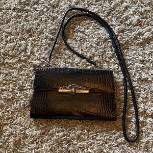 Brighton wallet with strap